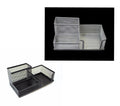 Mesh Desk Pen Pencil Stationery Holder Organiser 20 x 10 cm Assorted Colours 0020