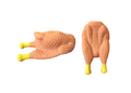 Pet Dog Toy Squeaky Silicone Rotisserie Roast Chicken 13.5 x 7.5 cm 0065 A