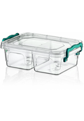Hobby Clear Rectangular Divided Multi Box Storage Container Plastic 0.5 Litre 021048