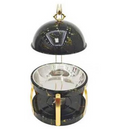 Buffet Banquet Chafing Dish with Lid 8L Black Marble Print Design 022BL