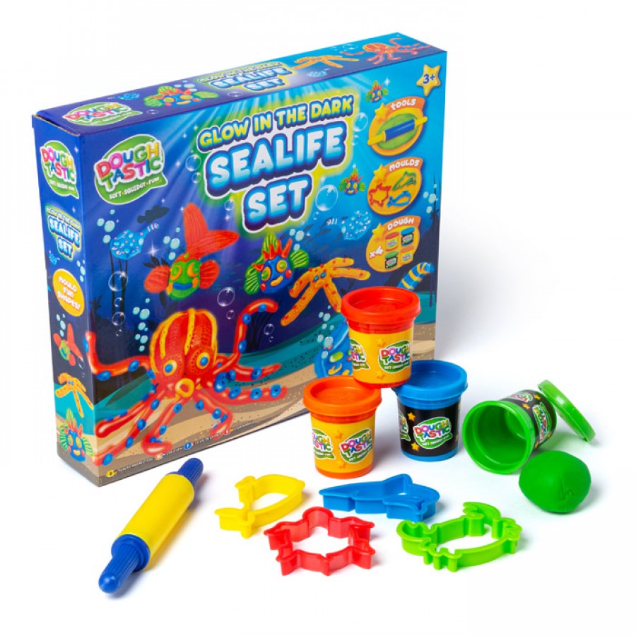 R03-0192-A Dough Glow Sealife Set