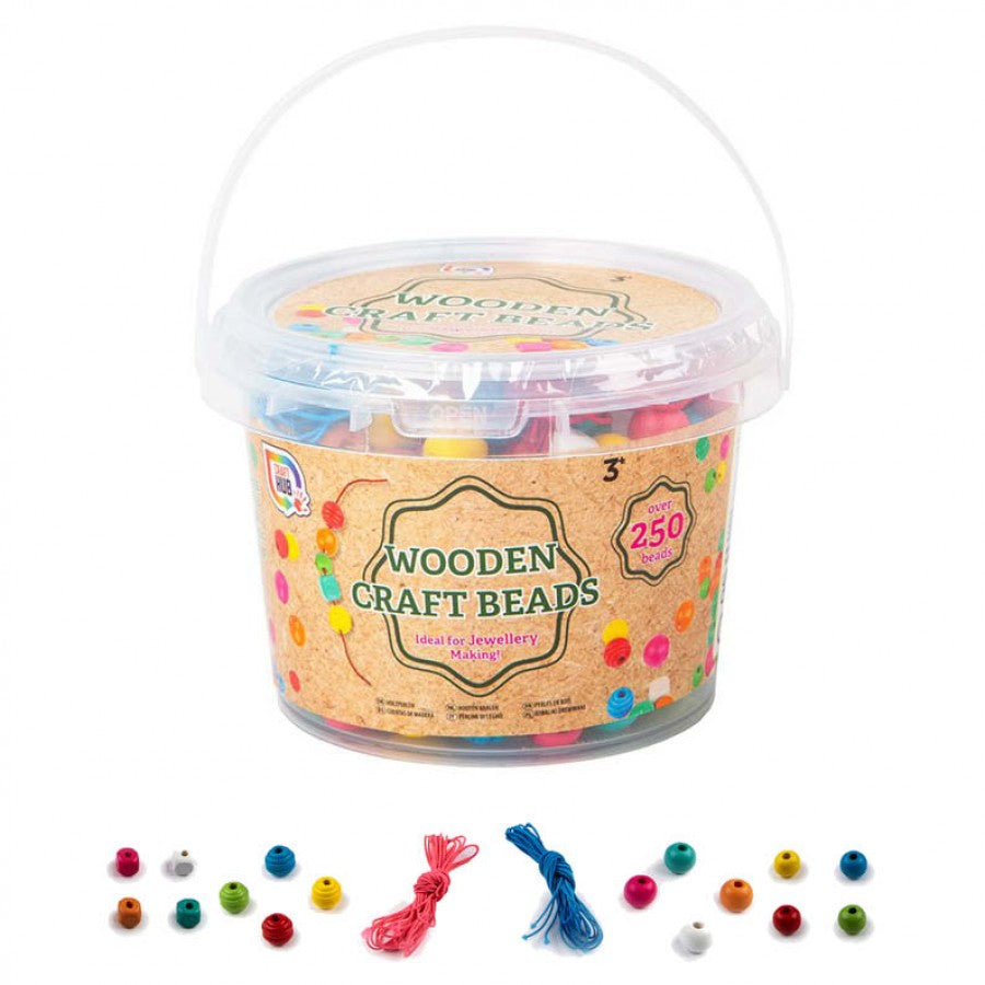 R65-5622/AS WOODEN BEADS (IN TUB)
