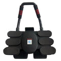 0605-31002 Automatic Rebound Ab Roller | Abdominal Trainer with Elbow Support Knee Mat | Double Wheel Stability for Core Workout