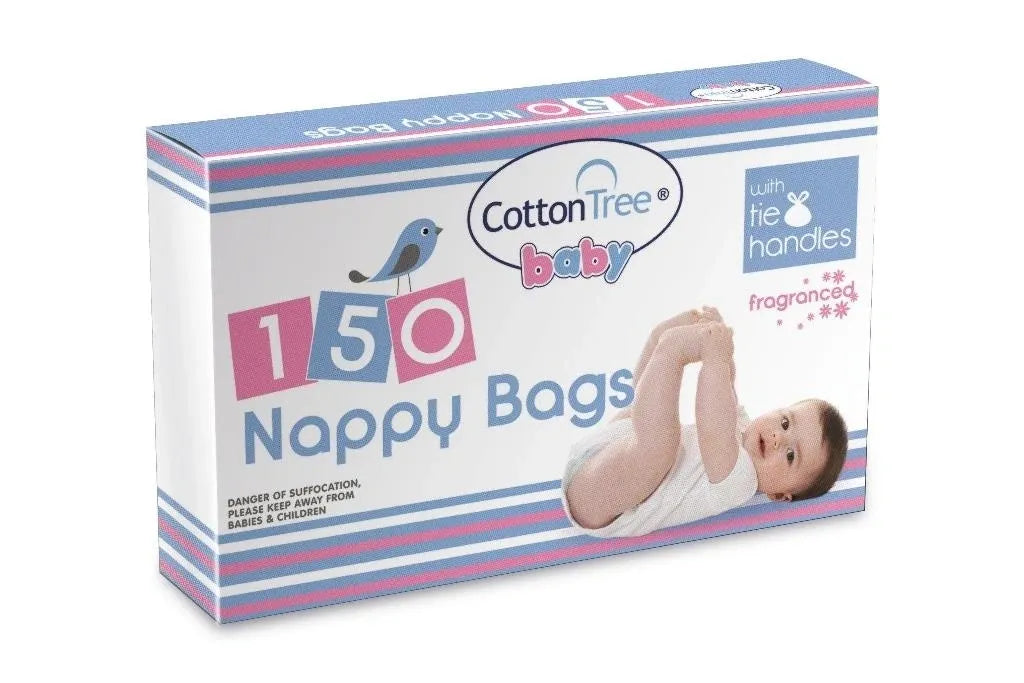 CT051A 12 PACK 150PK FRAGRANCED NAPPY BAGS