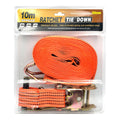 0809-2191 2 Inch x 10M Quick Release Cargo Strap – Ratchet Tie Down MARK