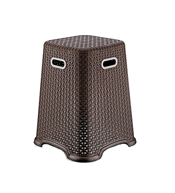 Hobby Plastic Rattan Stool Bella Style No.3 Assorted Colours 081409