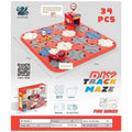 686-3 DIY Fire Series DIY Track Maze 34pcs Electric