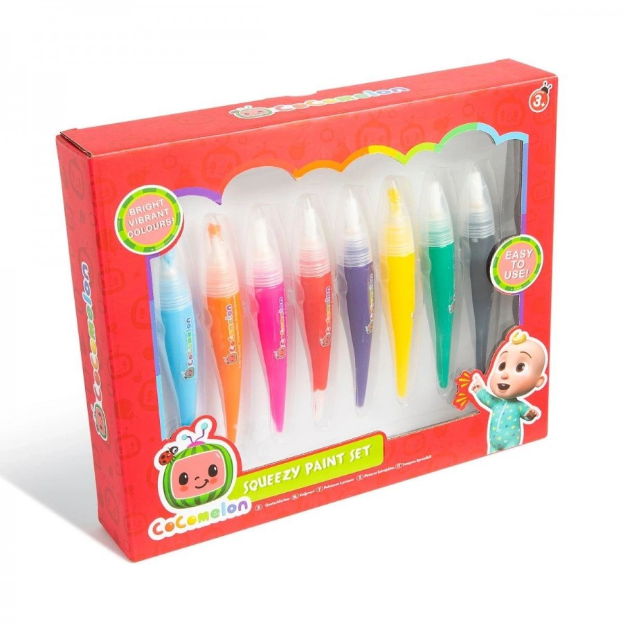 96-0021 COCOMELON SQUEEZY PAINT SET