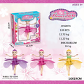 JYX2001 Magic Flying Fairy Princess Frozen Barbie Doll With Led Lighting 0705-2263