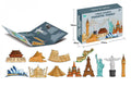 8326-7 Magnetic Puzzle World Building Different City Capital