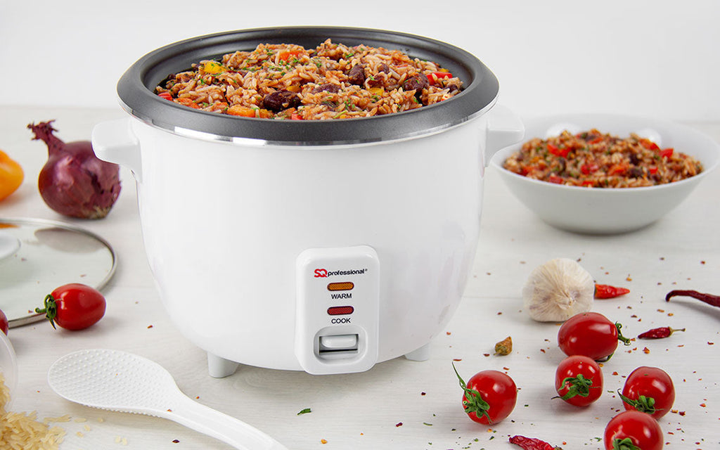 SQ Professional Electrical 3.6 Litre Rice Cooker Home Kitchen 1350W 3157