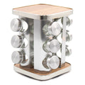 Durane Revolving Spice Rack Square 12 Jars 10513 (Parcel rate)