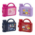 Tuffex Plastic Children's Lunch Box with Water Bottle 7.5 x 21.5 x 19.5 cm Assorted Designs 10761 / TP529