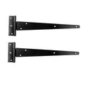 10'' Tee Hinges Black 1 Pair Diy 5229 TH10