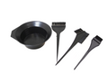 Plastic Hairdresser Hair Dye Colouring Brushes and Bowl Kit 1107
