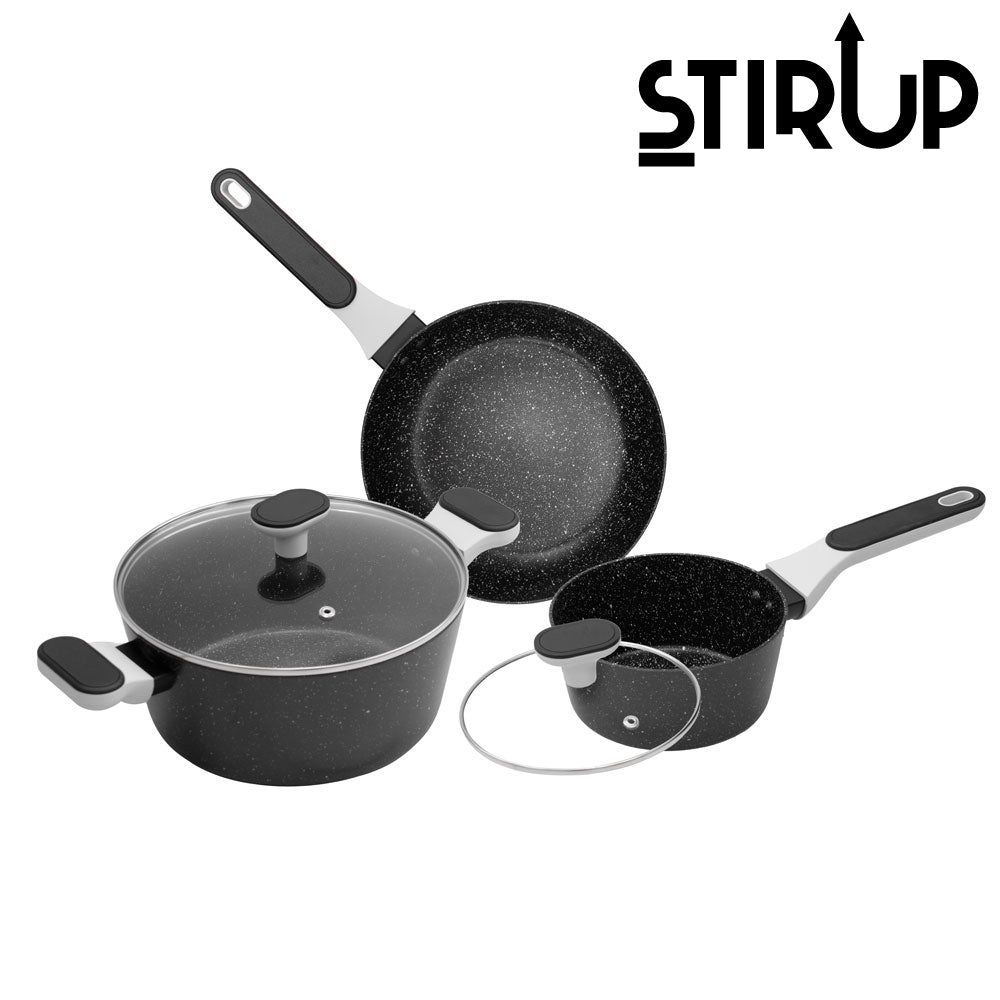 SQ Professional Stirup Essential Pan Cookware Set of 3 11742