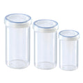 Kolorr Round Plastic Food Storage Container Set of 3 11744