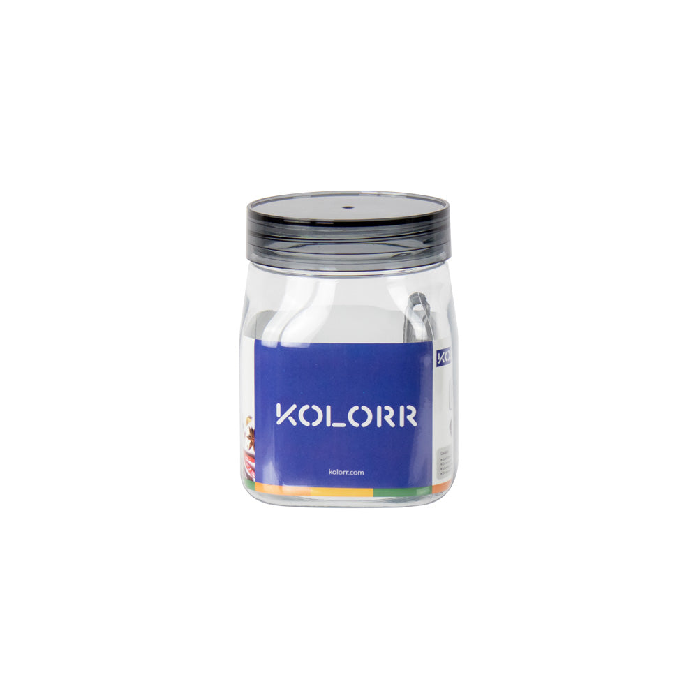 Kolorr Cuba PET Plastic Food Storage Jar 800ml 11838