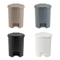 Tuffex Plastic Push Open Pedalled Bin 14L 27 x 35cm Assorted Colours 11892 / TP697
