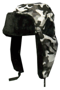 12 Pcs 3 Assorted Camouflage Trapper Hat