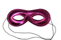 Hot Pink Domino Shape Cloth Eye Mask