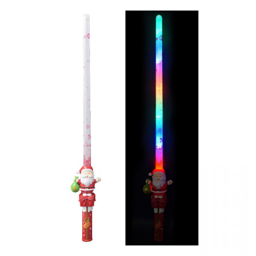 050-8 Light Up Santa Sword