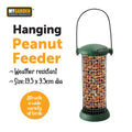 Garden Hanging Bird Peanut Feeder 19.5 x 9.5 cm 1283