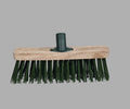 KP 12" PVC Synthetic Bristles Brush Broom Head Green 0899 / KPGREEN12S