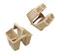 Dunya Basket Home Kitchen Sink Dish Cutlery Strainer Basket 4 Section 14cm x 10cm 14002