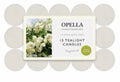 Beautifully Scented Opella Jasmine Blossom 15 Tealight Candles 3.5 Hour Burn Time CD001J