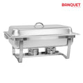 Stainless Steel Banquet Chafing Dish Single Compartment 9.5L 1465 / 1463 A