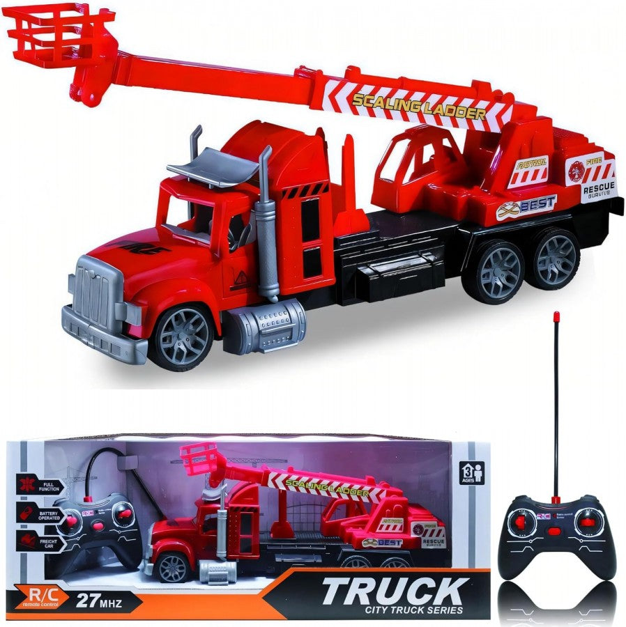 328-82 RC Fire Truck  W/ Crane