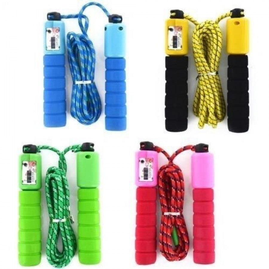 SG-1002 Digital Skipping Jump Rope With Counter Timer For Fitness Best Gifts For Boys And Girls Age 5-10 Year Old
