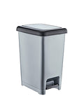 Plastic Kitchen Bathroom Slim Pedal Bin 15 Litre D01042 / PB15 A