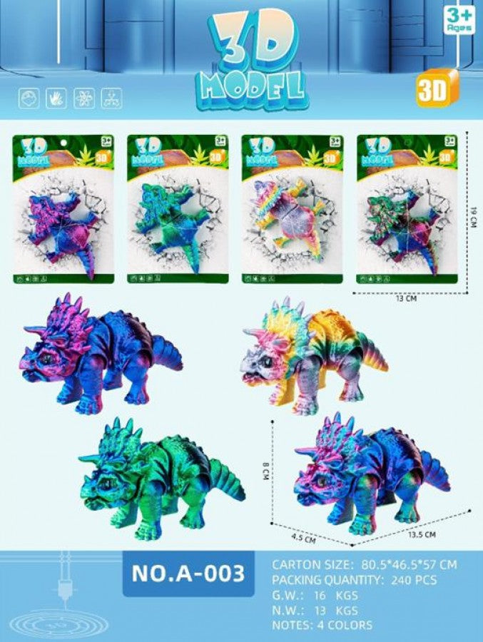 A-003 3D Triceratops