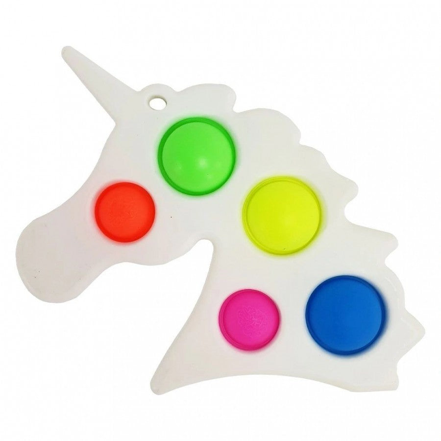 S076  Sensory 5 Pop Unicorn Popper