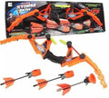 ALLCELE Faux Bow 3 - Shoots Over 100 Feet - Arrow Archery (Orange) Ax1020c