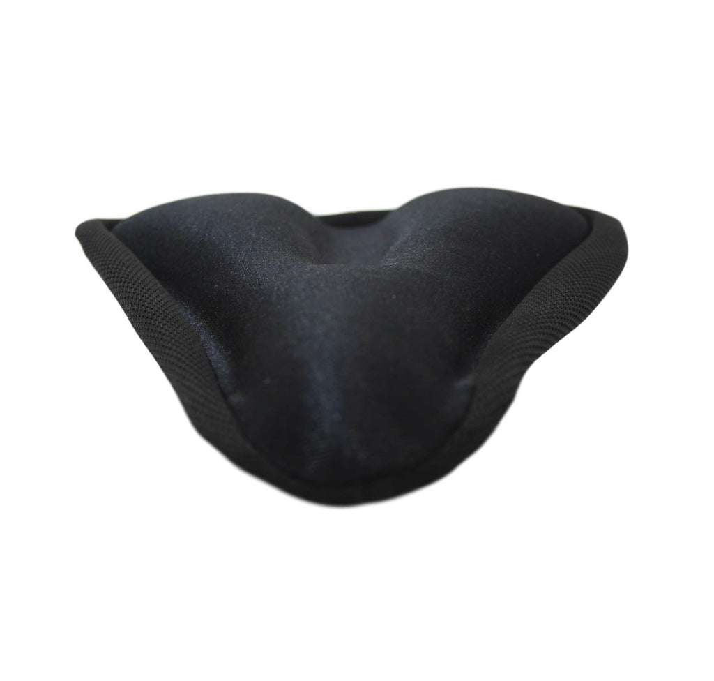 Soft Cushioned Black Bicycle Wide Saddle Seat Comfort Ride Seat 26 x 26cm 1834