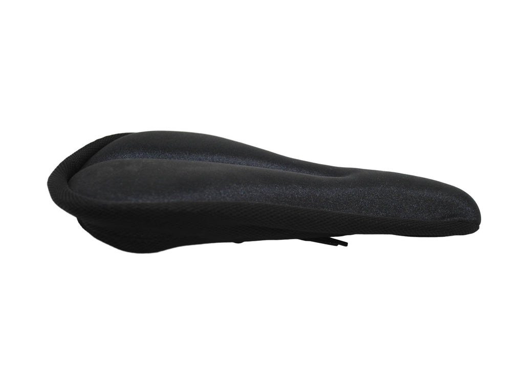 Soft Cushioned Black Bicycle Wide Saddle Seat Comfort Ride Seat 26 x 26cm 1834