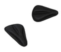 Soft Cushioned Black Bicycle Wide Saddle Seat Comfort Ride Seat 26 x 26cm 1834