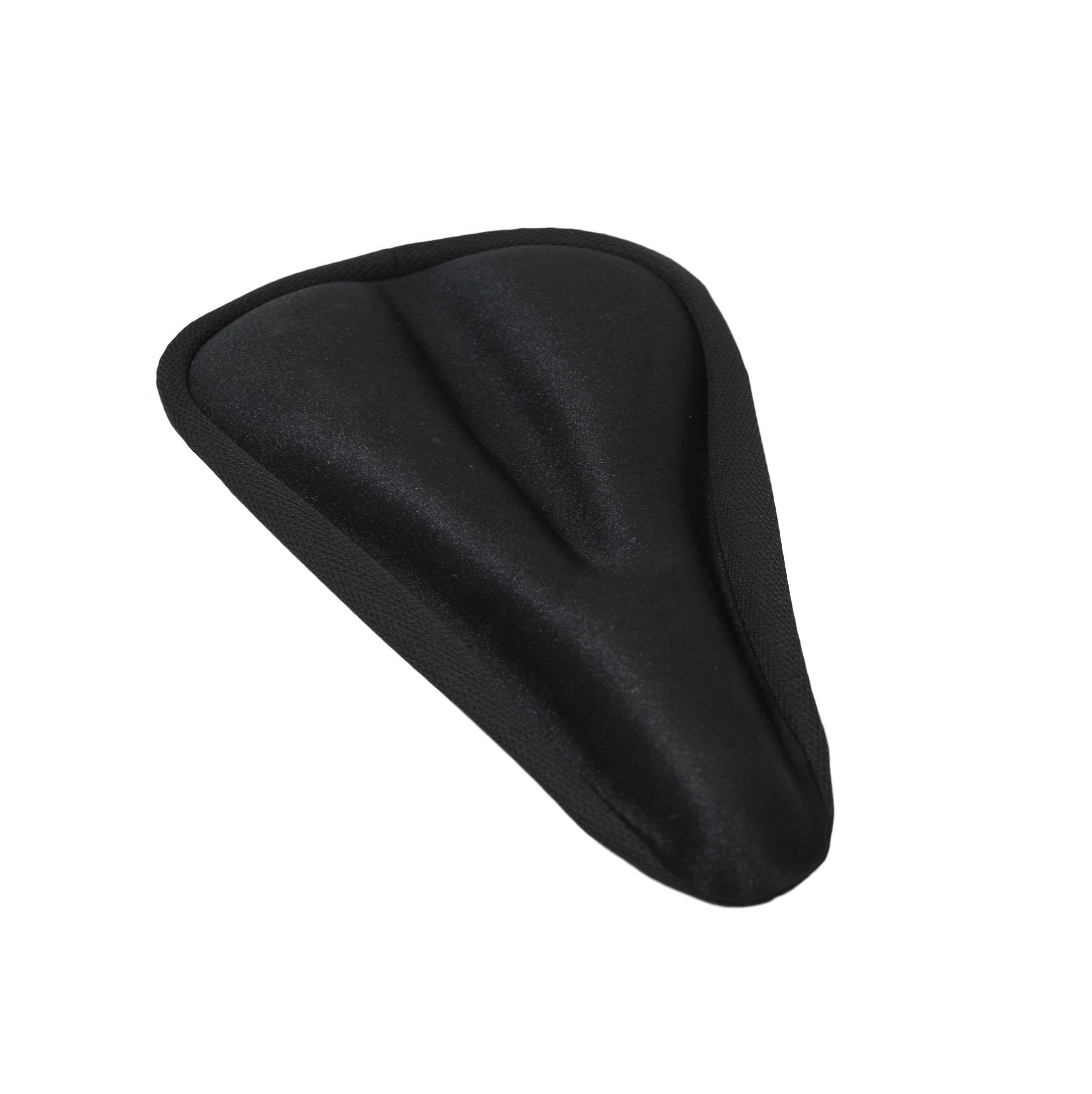 Soft Cushioned Black Bicycle Wide Saddle Seat Comfort Ride Seat 26 x 26cm 1834