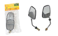 Adjustable Bicycle Mirrors 2 Pieces Rotatable Wide Angle Safety 1835