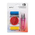 Sewing Kit Pack of 8 – Needles, Thread Snips & 6 Assorted Colour Threads, SKU 7098
