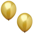 Papstar Metallic Gold Birthday Party Balloons 10 Piece Party Pack 25cm 18968