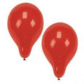 Papstar Red Party Birthday Balloons 10 Piece Party Pack 25cm 18981