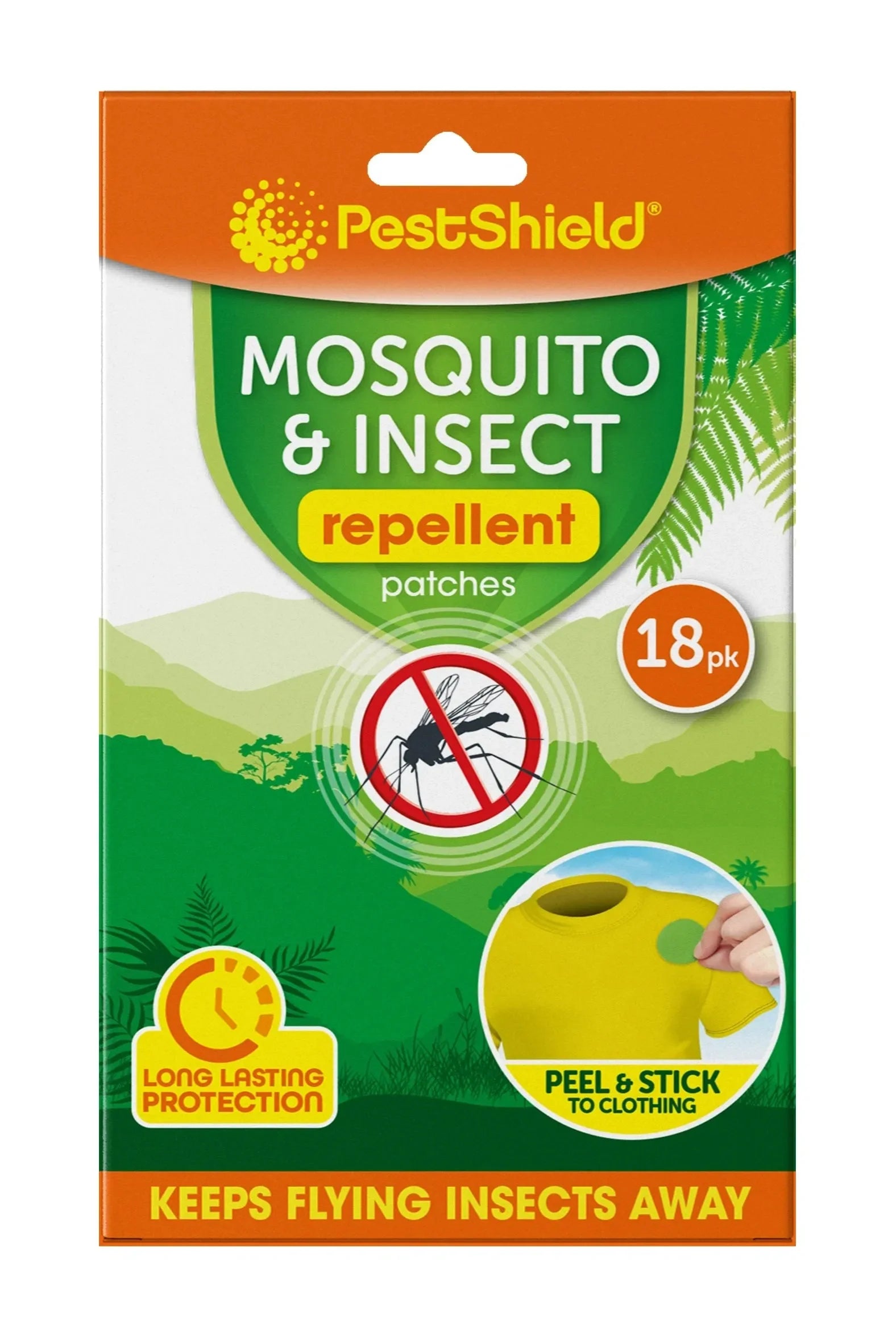 PS0120 x24 MAXI STRENGTH CITRONELLA PATCHES 18PK