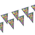 Happy Birthday Foil Bunting Banner 4m 19254