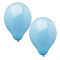 Papstar Light Blue Birthday Party Balloons 10 Piece Party Pack 25cm 19887