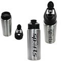 Metal Gym Sports Water Drinking Bottle 7 x 22 cm Assorted Colours 6487 A