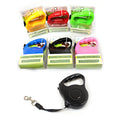 Retractable Dog Leash Lead 3m Assorted Colours 2022